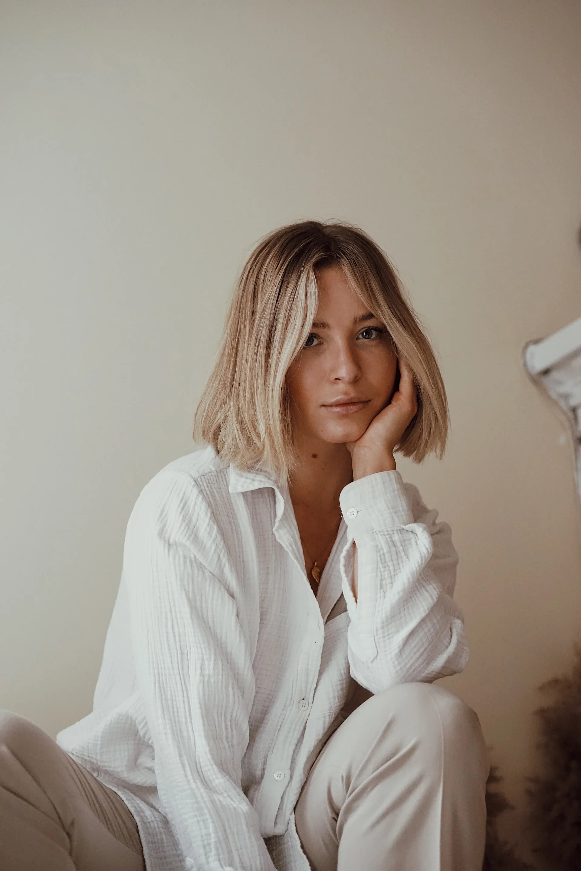 Woman in White